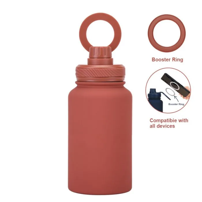 Laser engraved insulated water bottle