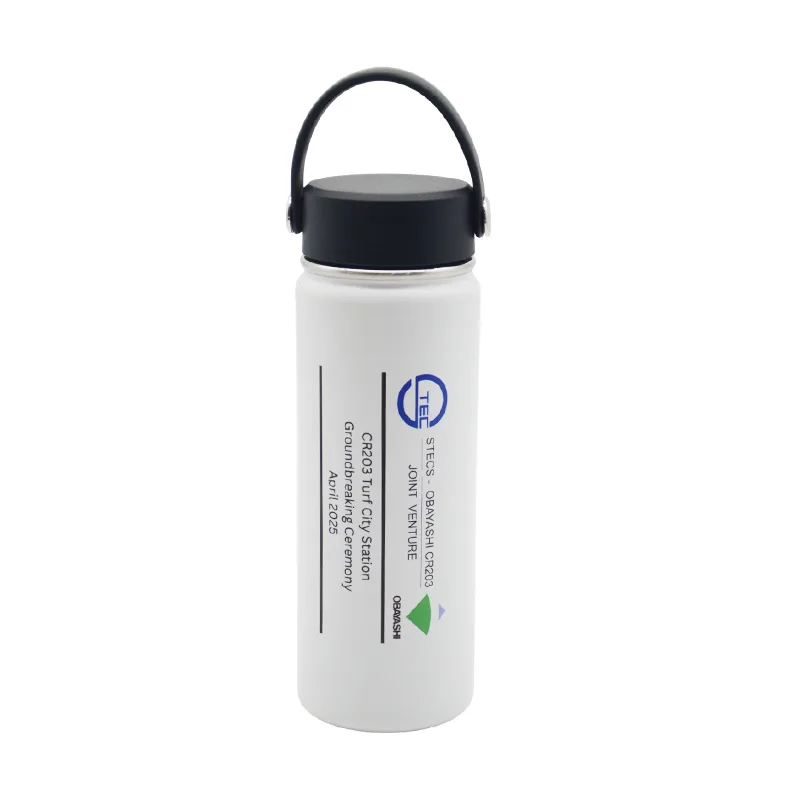 Insulated water tumbler branded